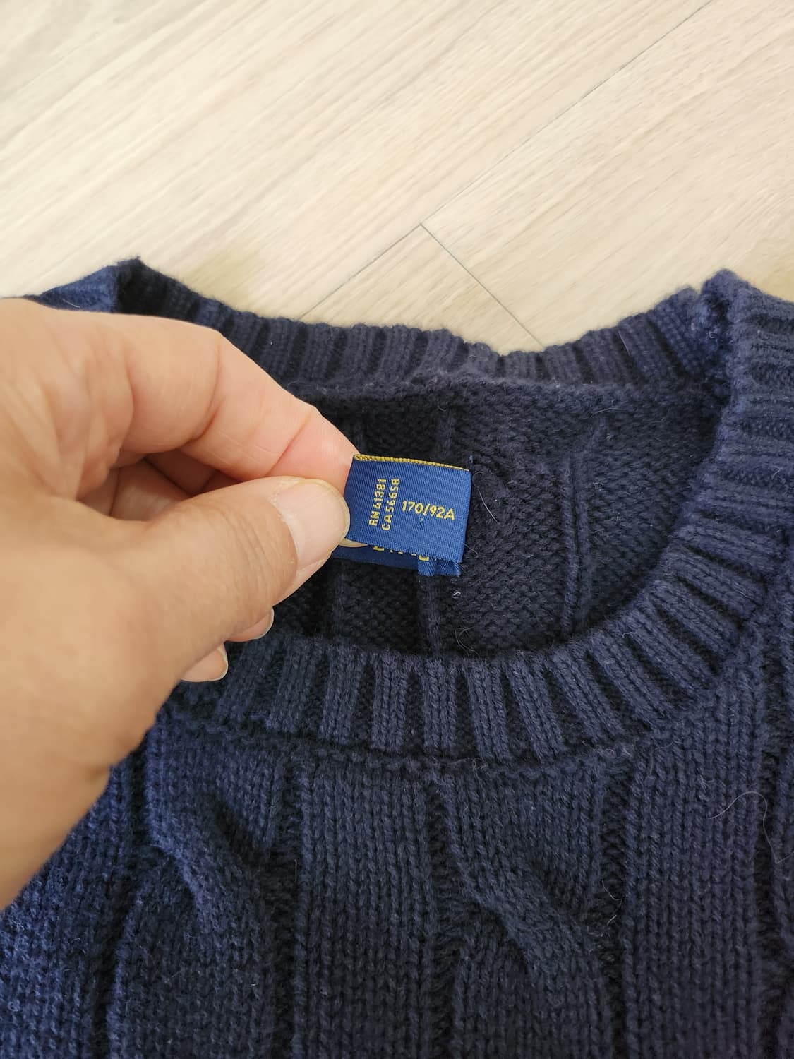 폴로랄프로렌 케이블니트 (S 상품이미지8