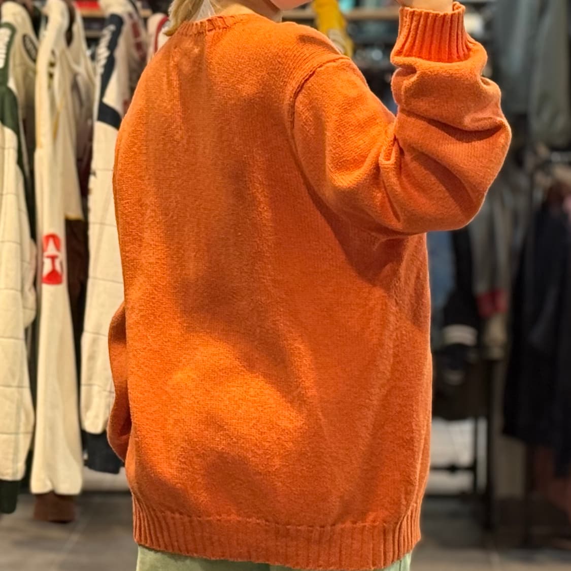 [NO.9] 폴로 긴팔 니트 오렌지 상품이미지5