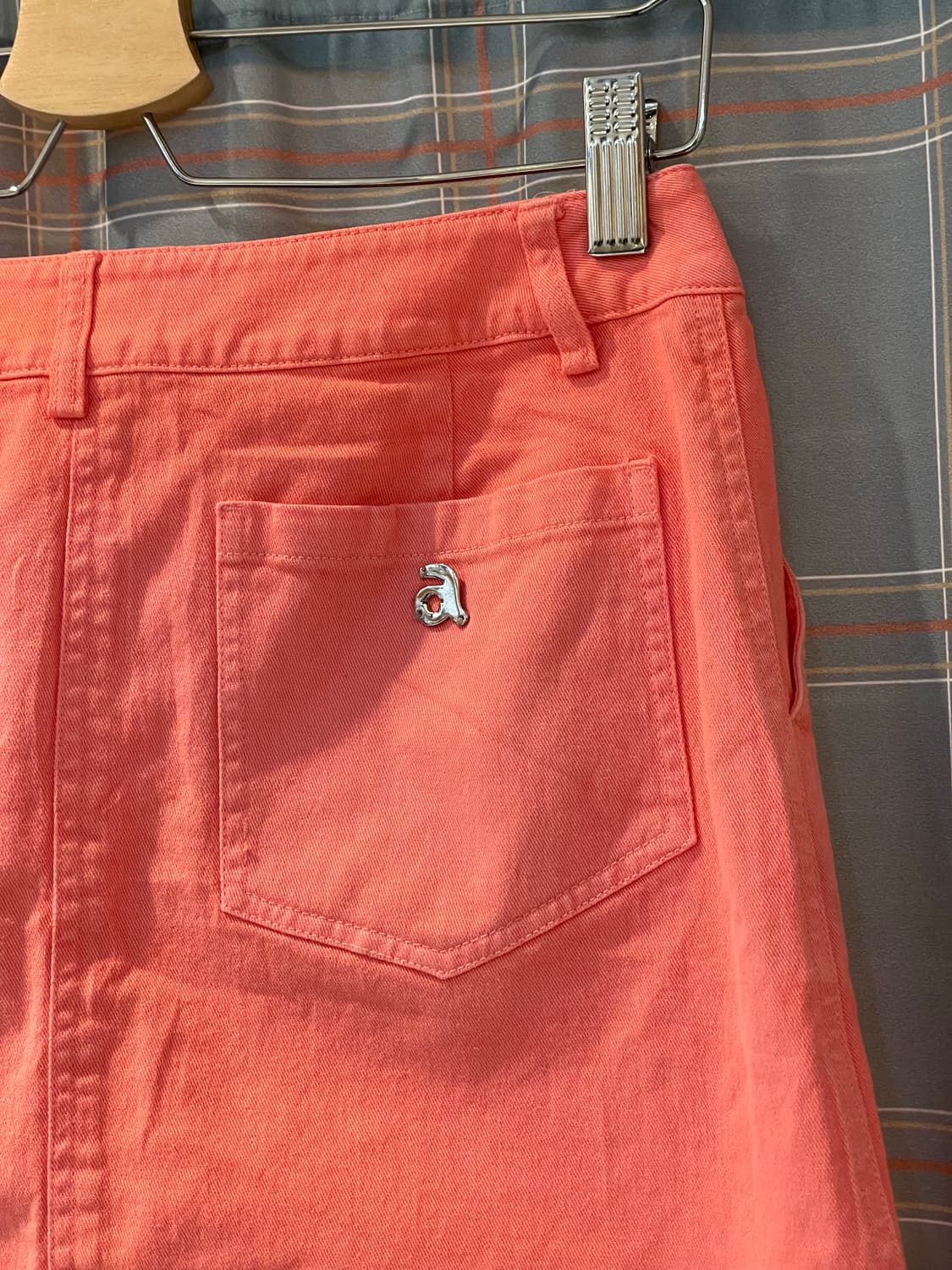 일본빈티지 키치코랄 스커트 상품이미지5