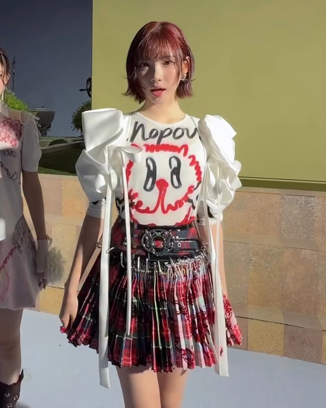 [S]초포바 로위나 25ss 본 매쉬 탑 상품이미지5