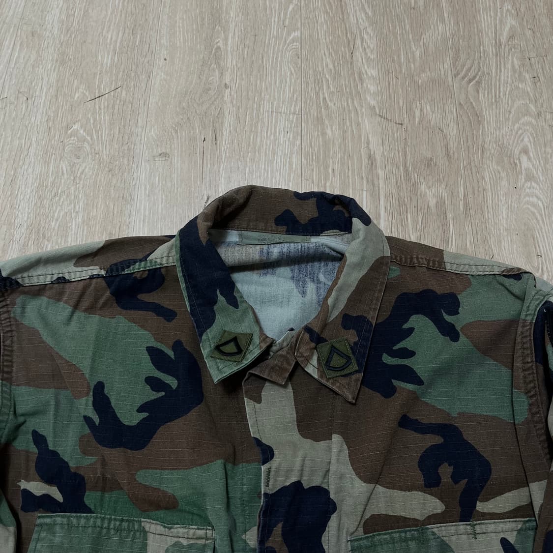 미군 밀리터리 우드랜드 BDU 전투복 자켓 M/95 상품이미지2