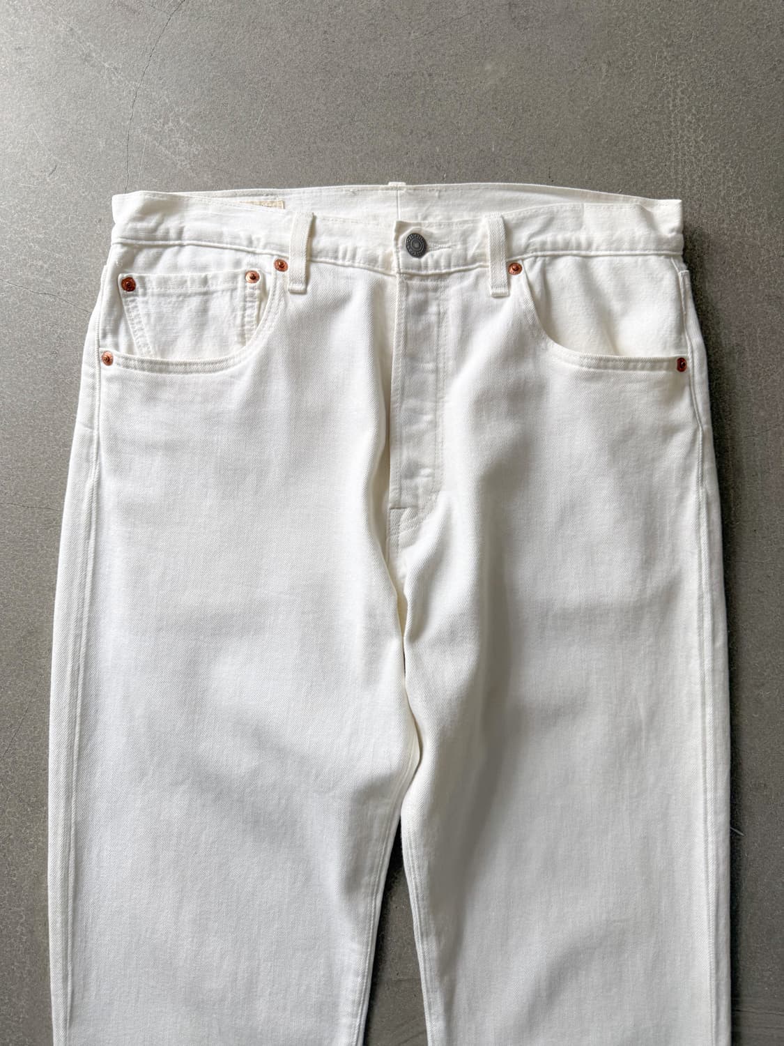 Levi's 501 93 White Denim Pants 상품이미지3