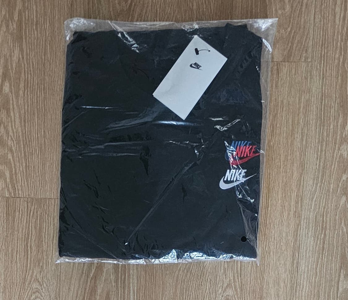 정품)나이키 멀티로고블랙반팔티셔츠95새상품미사용 상품이미지3