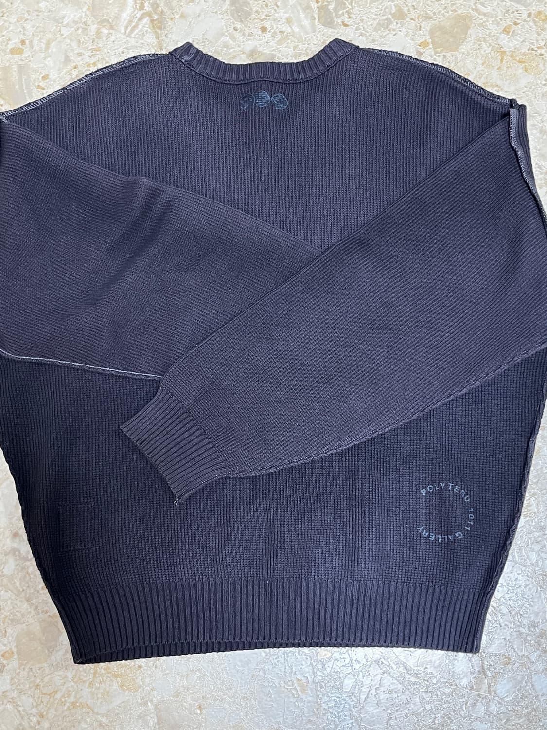 폴리테루 1011 리버스드 니트 2 상품이미지2