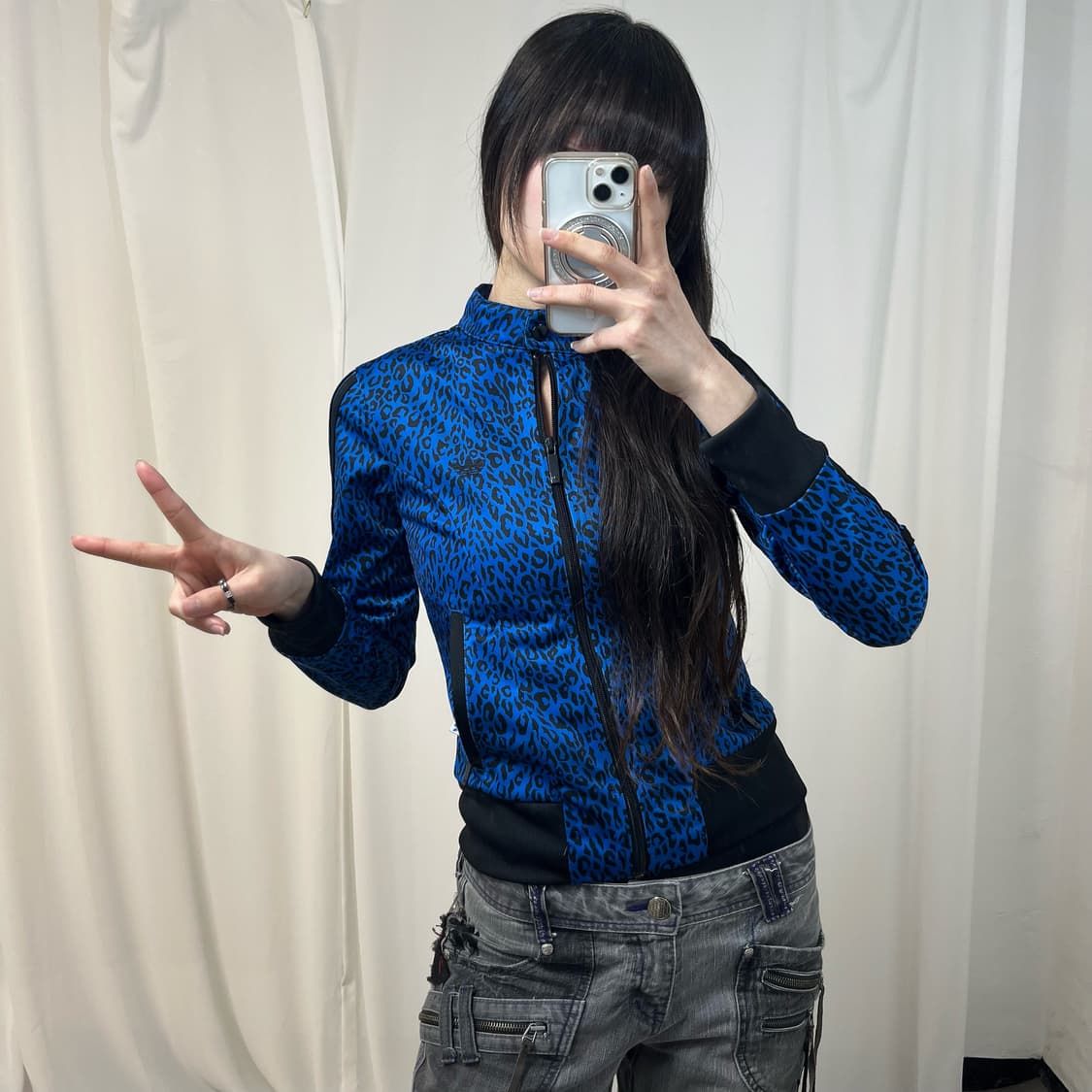 Adidas Firebird leopard jersey 상품이미지2