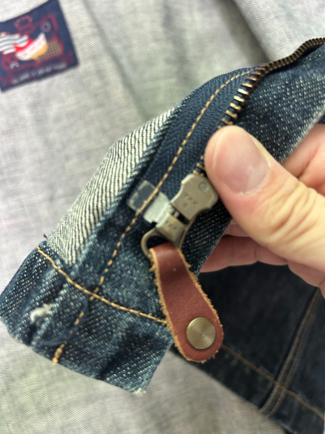 일본판 칼 헐무트 청자켓 사이즈 105 상품이미지8