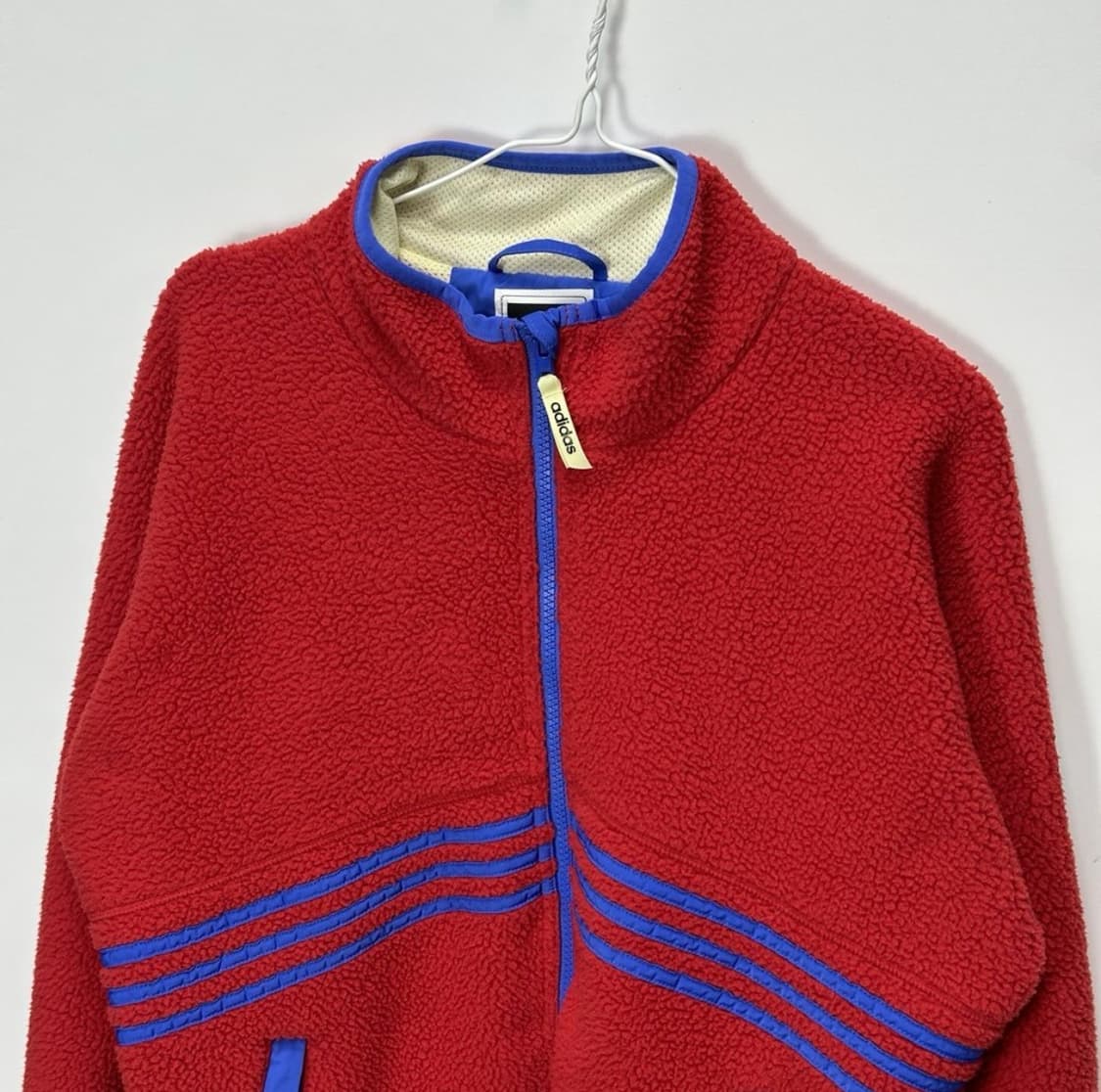 L] 아디다스 레드 후리스 상품이미지3