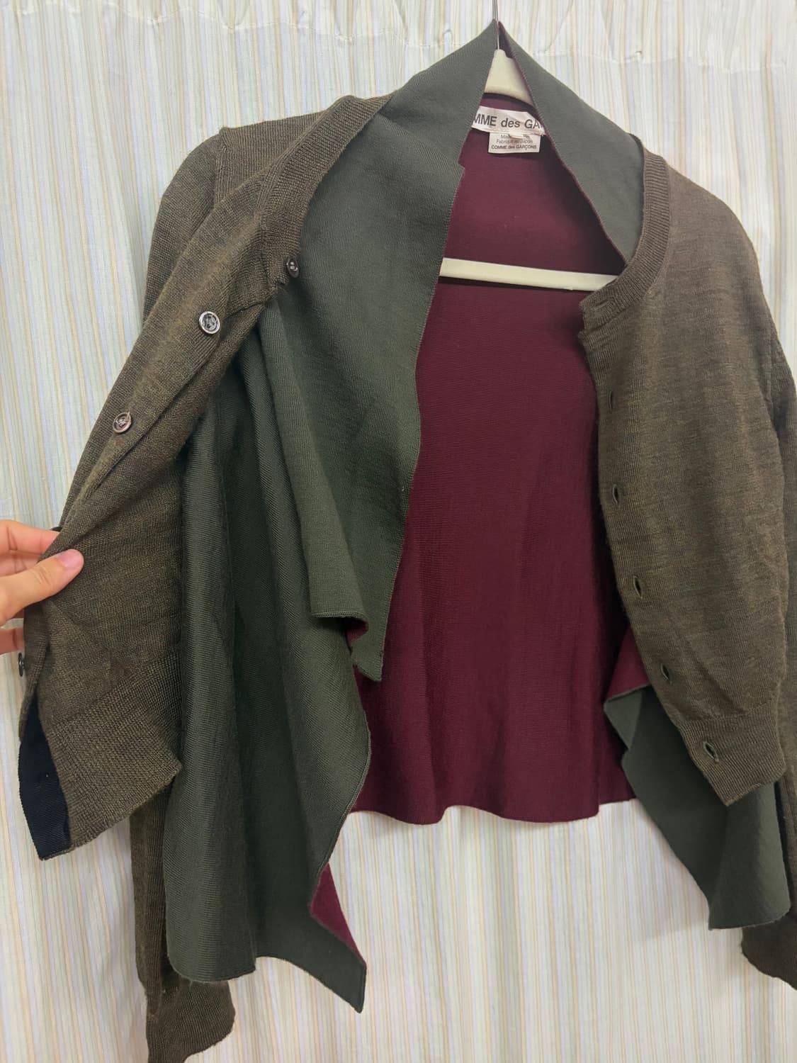 꼼데가르송 아카이브 가디건 상품이미지7