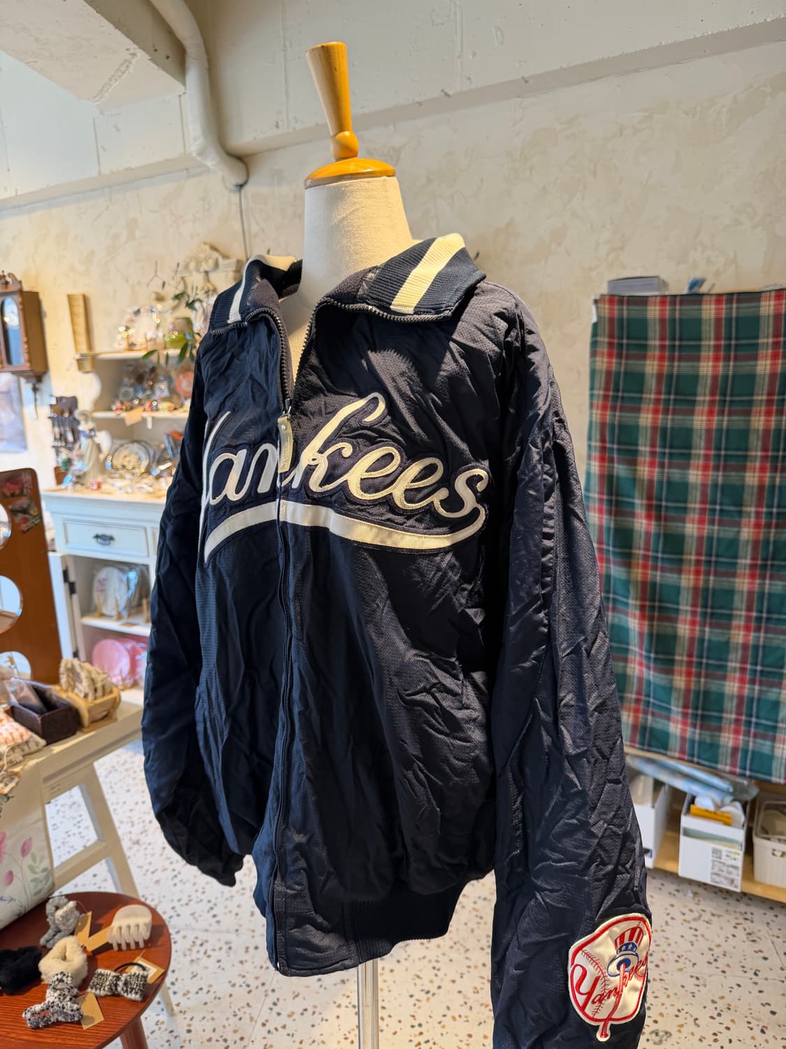 마제스틱 양키스자켓 오왼자켓 바시티 XL 상품이미지5