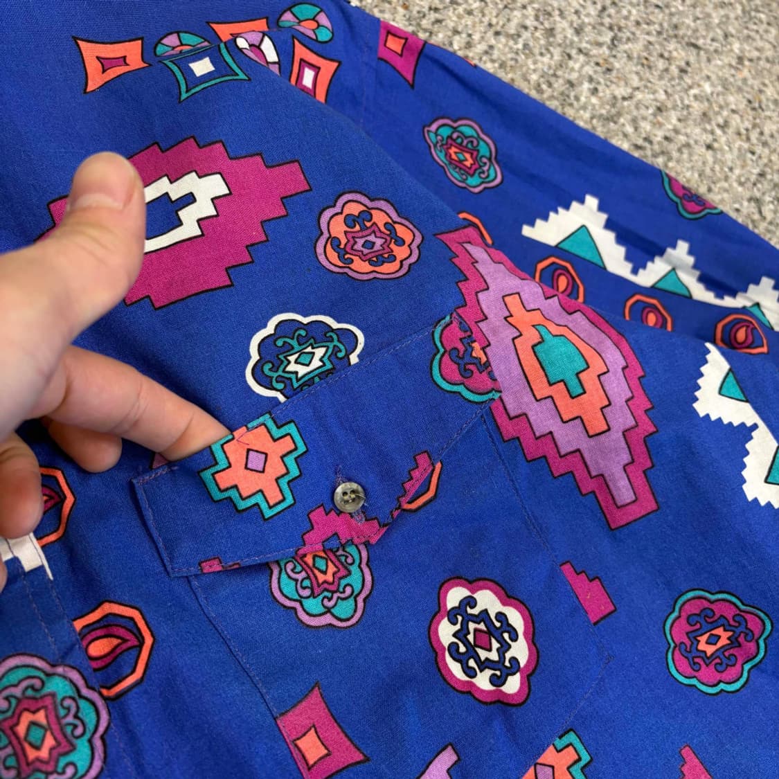 Deadstock 80s 랭글러 made in usa 웨스턴셔츠 a 상품이미지5