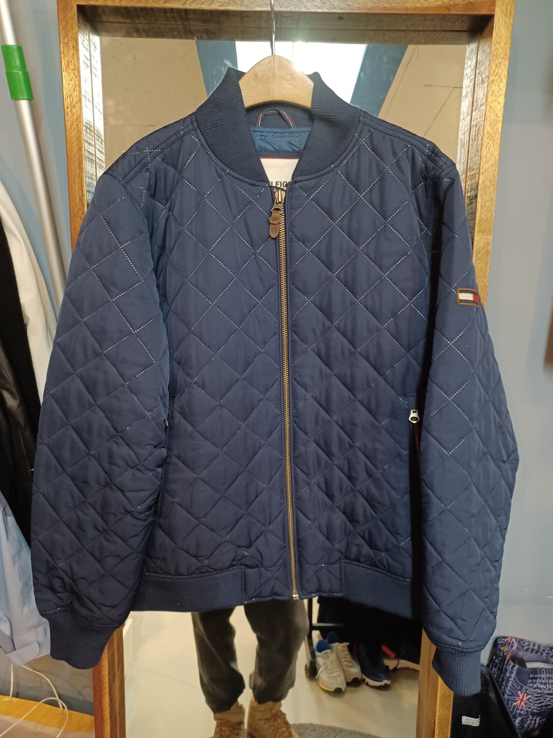 타미힐피거 퀄티드 봄버 자켓 xl 상품이미지1