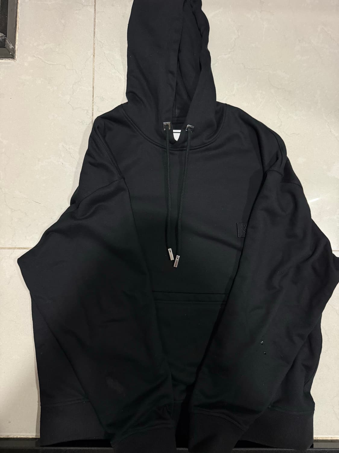 [당일출고,크림판 ] 우영미 플라워 후드티 48사이즈  상품이미지3