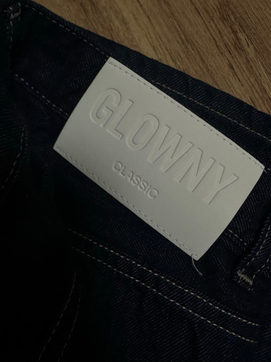 글로니 901 로우 웨이스트 와이드 레그 청바지 M 사이즈 새상품 상품이미지2