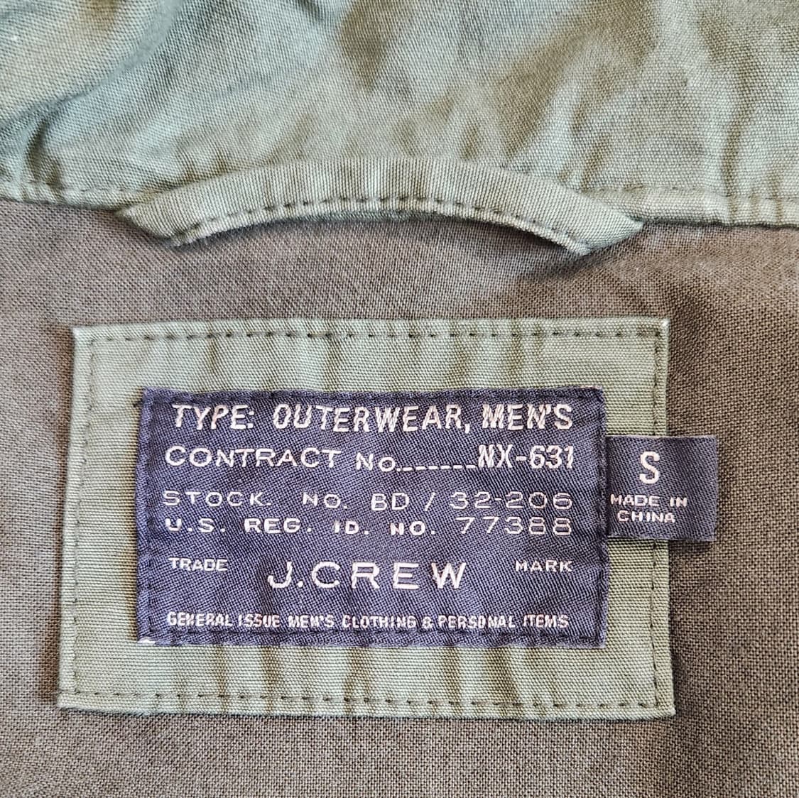 제이크루 m65 필드자켓 팝니다 상품이미지3