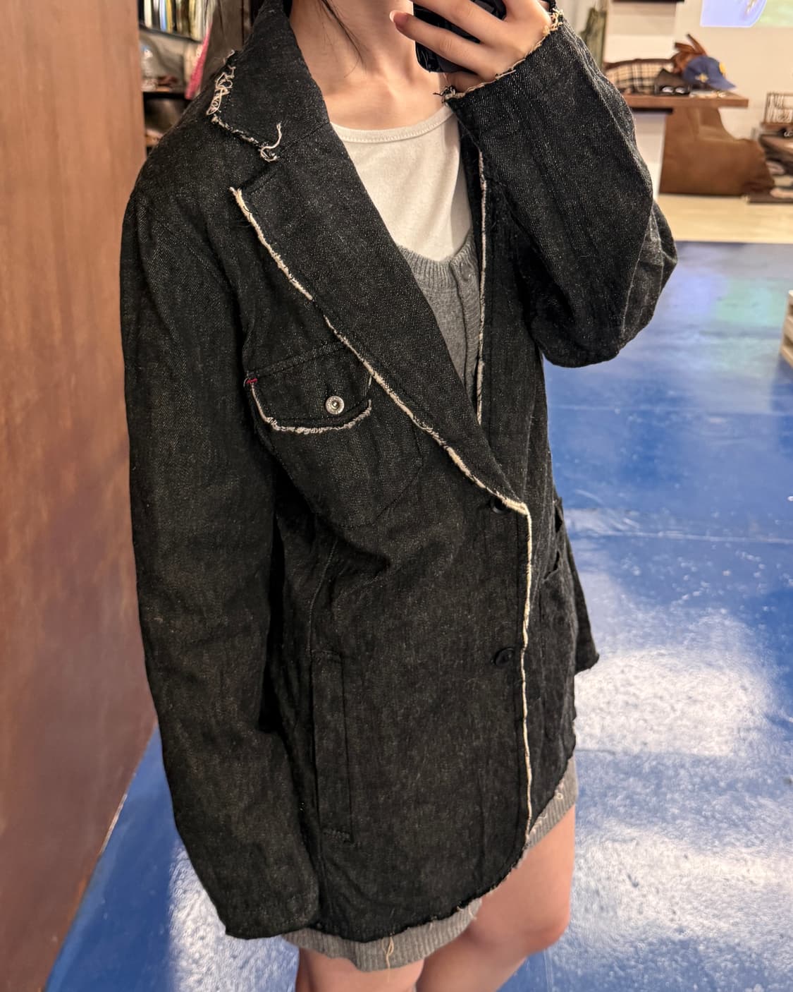 Mangrove 망그로브 데님 블레이져 자켓 상품이미지2