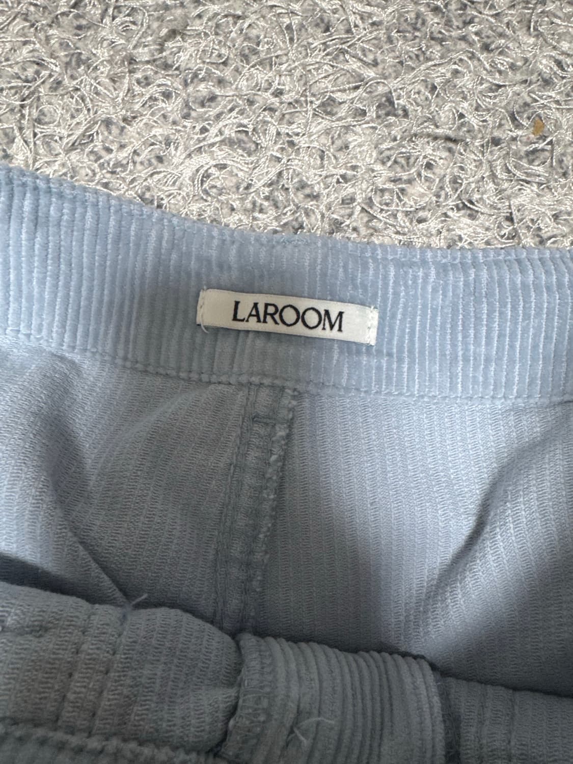 라룸 코듀로이 워크팬츠 골덴팬츠 스카이블루 상품이미지9