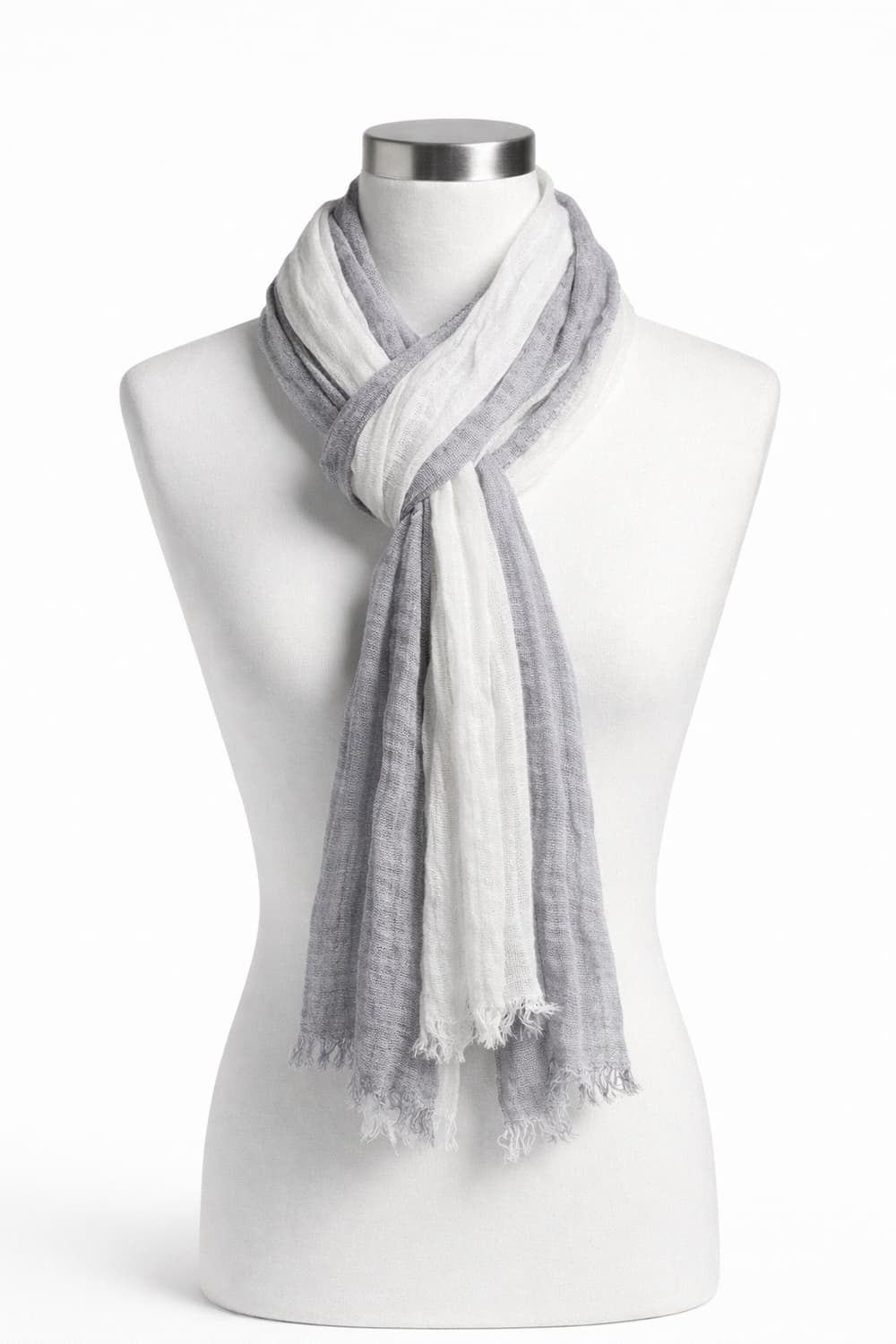 투톤 빈티지 주름 머플러 (새상품) 상품이미지7