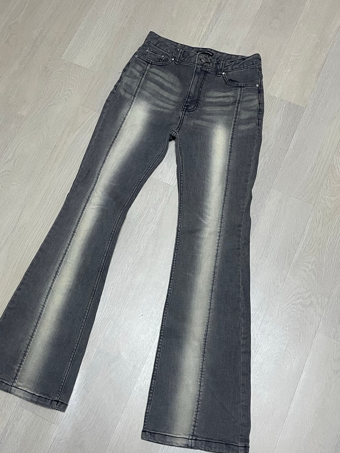 달링유어배드 CORSET HIGHLIGHT BOOTS CUT DENIM 상품이미지3