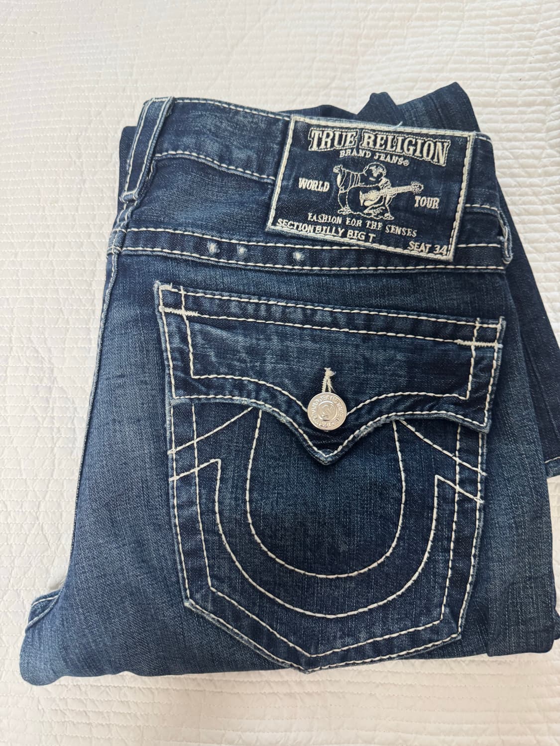 트루릴리전 빌리 데님팬츠 34 상품이미지1