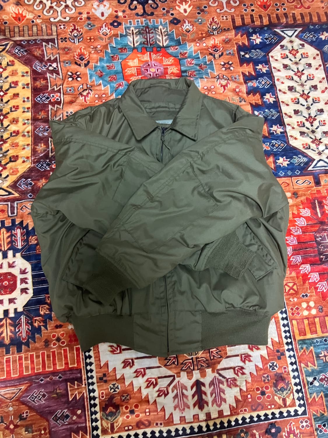 90s 미군 알파인더스트리 군납 CVC 탱커자켓 윈터 X-Regular 상품이미지2