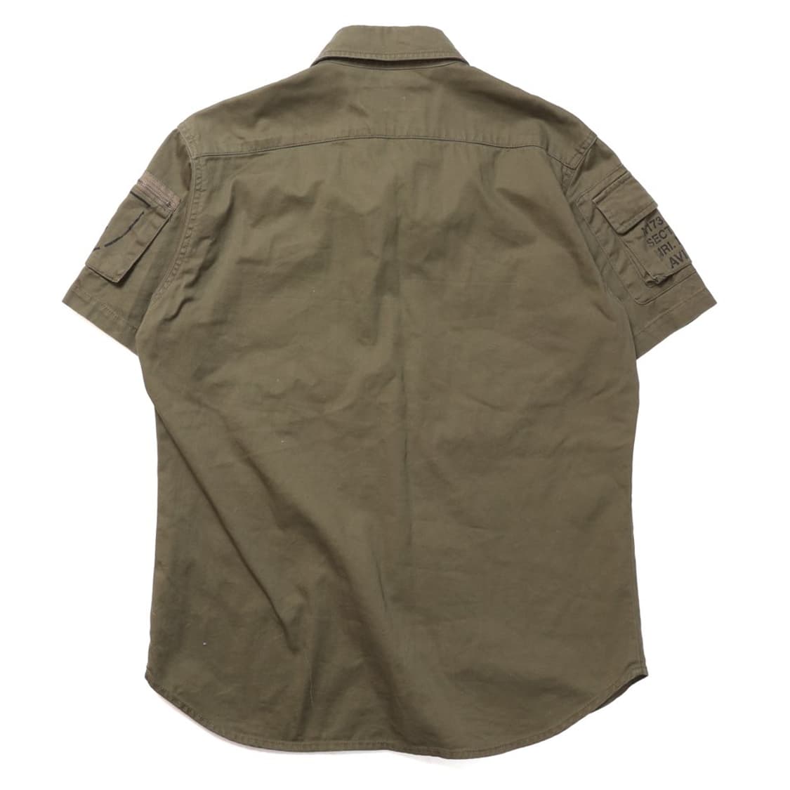 아비렉스 Avirex Half Sleeve Embroidered Shir 상품이미지4