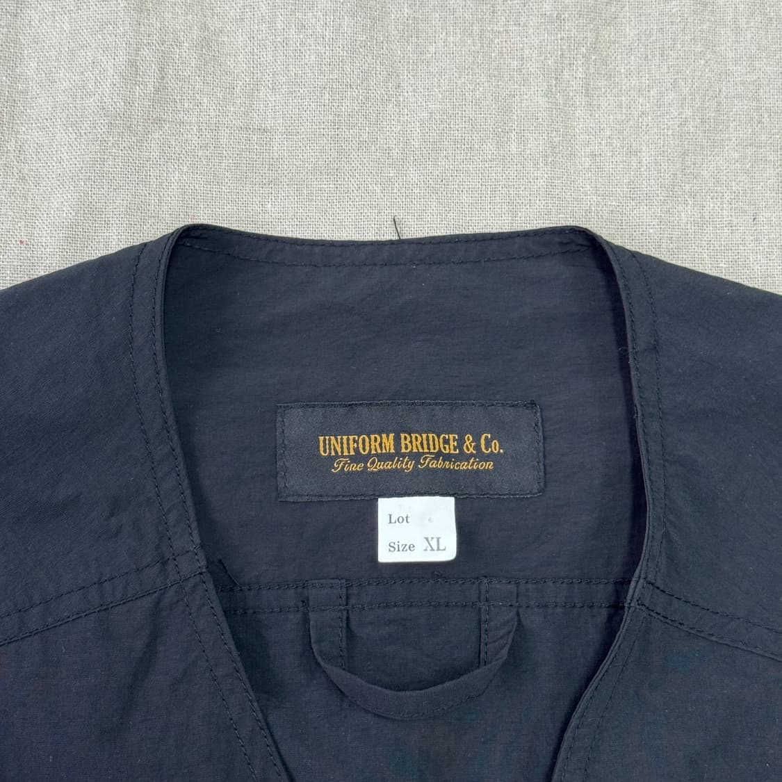 유니폼브릿지 나일론 블랙 밀리터리 자켓 XL 상품이미지4