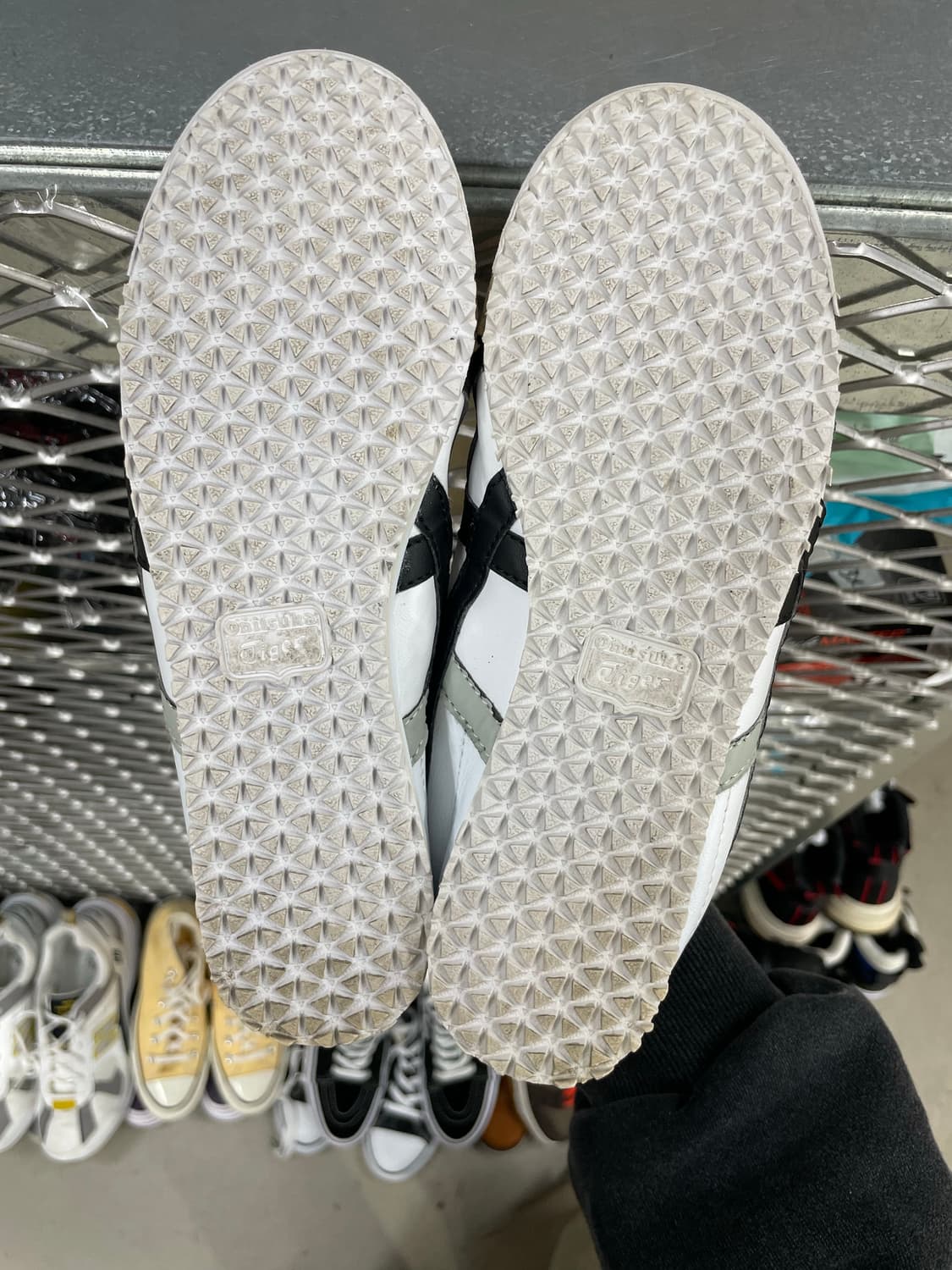 오니츠카 타이거 멕시코66 화이트 블랙 235 상품이미지6