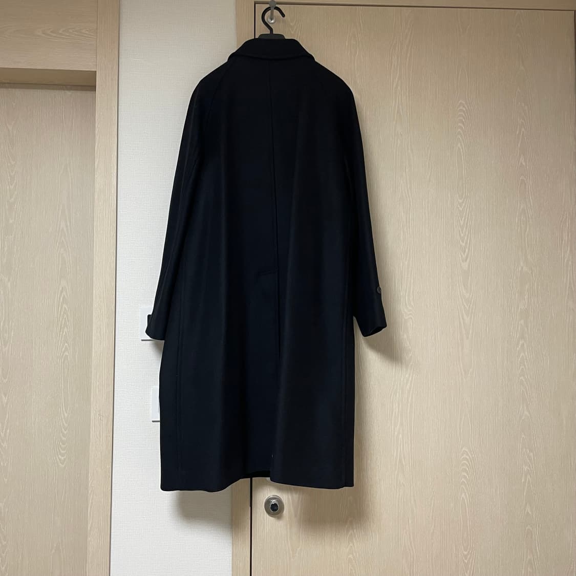 유스 22FW Mac Coat Black 상품이미지2