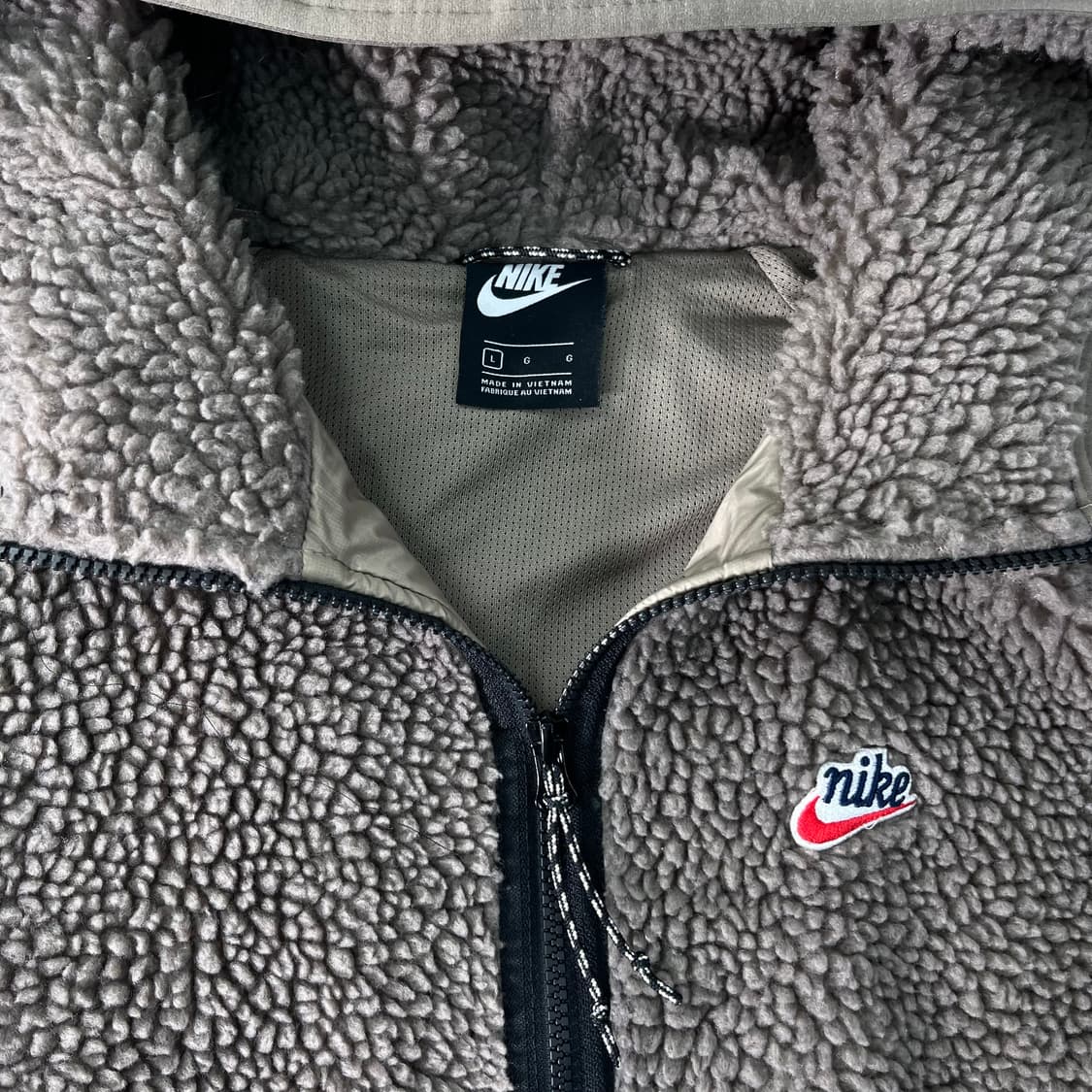 100 나이키 퀄팅 양털 플리스 자켓 상품이미지2