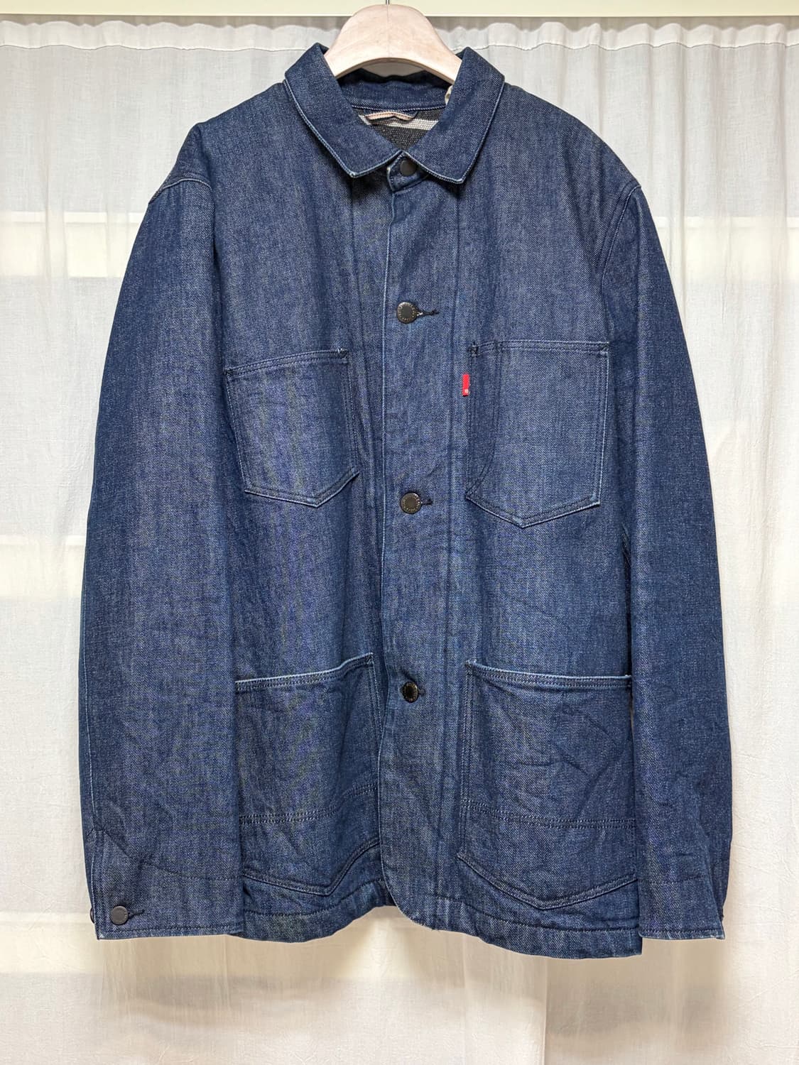 리바이스 데님 하프 코트 자켓 상품이미지1