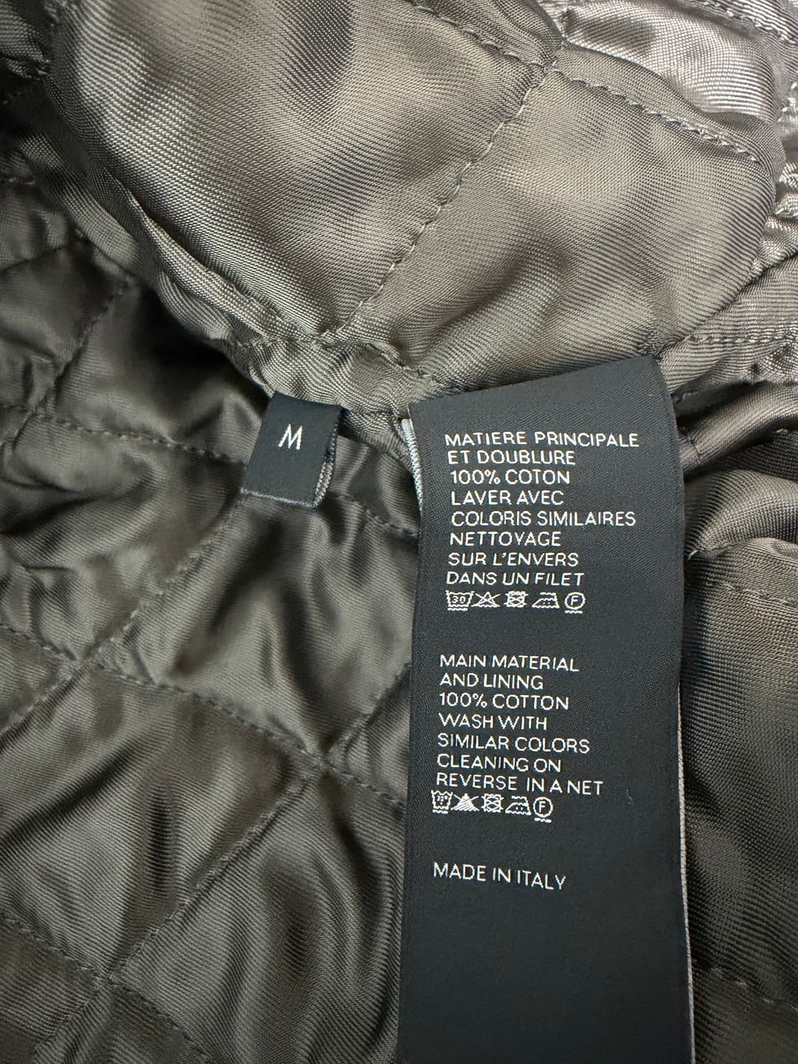 셀린느 C로고 데님 테디 후드 바시티 자켓 M 상품이미지4