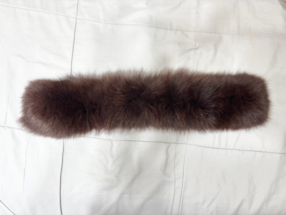 천연 폭스퍼 워머 자석형/모피 목도리/새거수준 상품이미지7