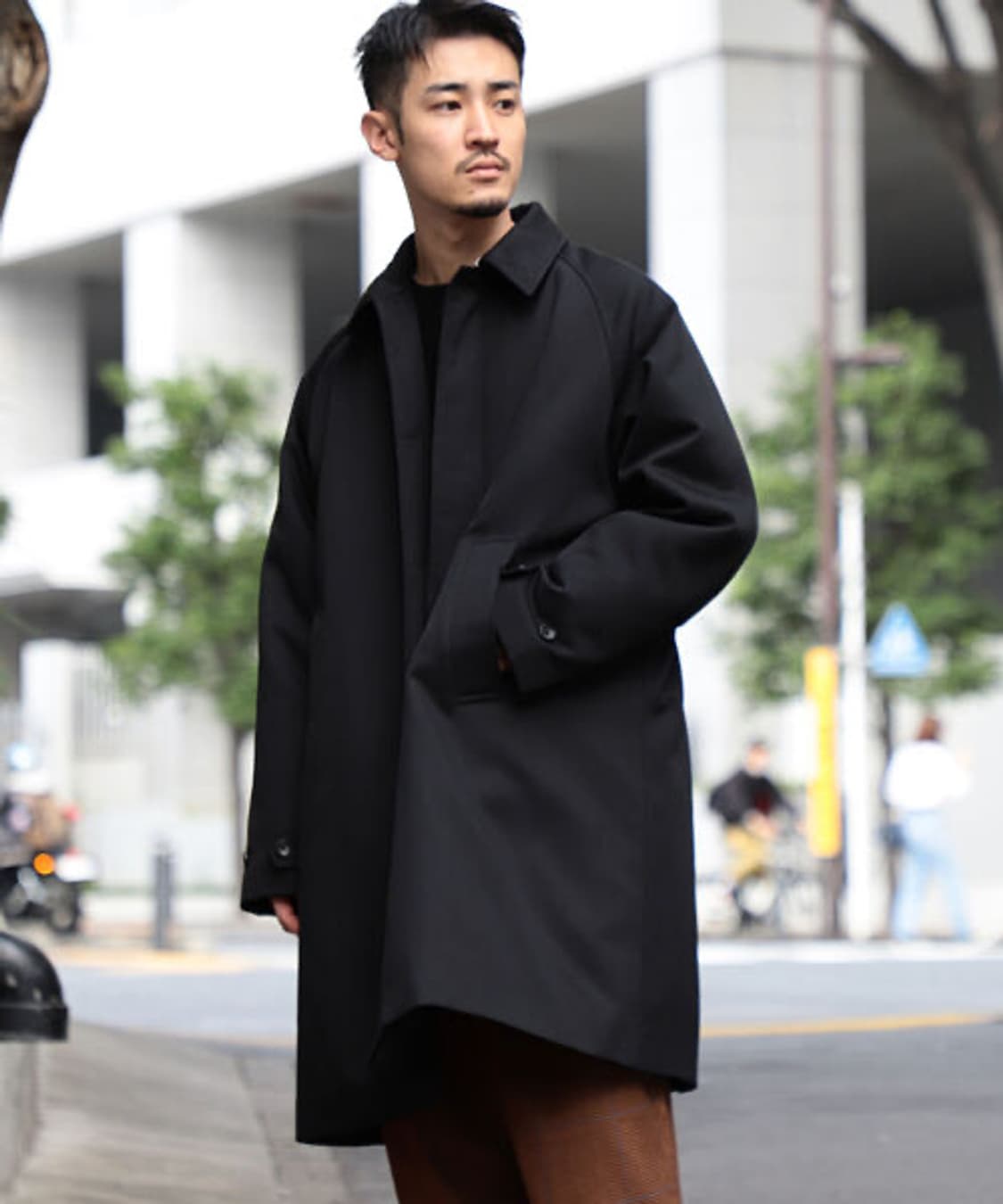 빔즈 솔로텍스 발마칸 패딩 코트 블랙 M 상품이미지9