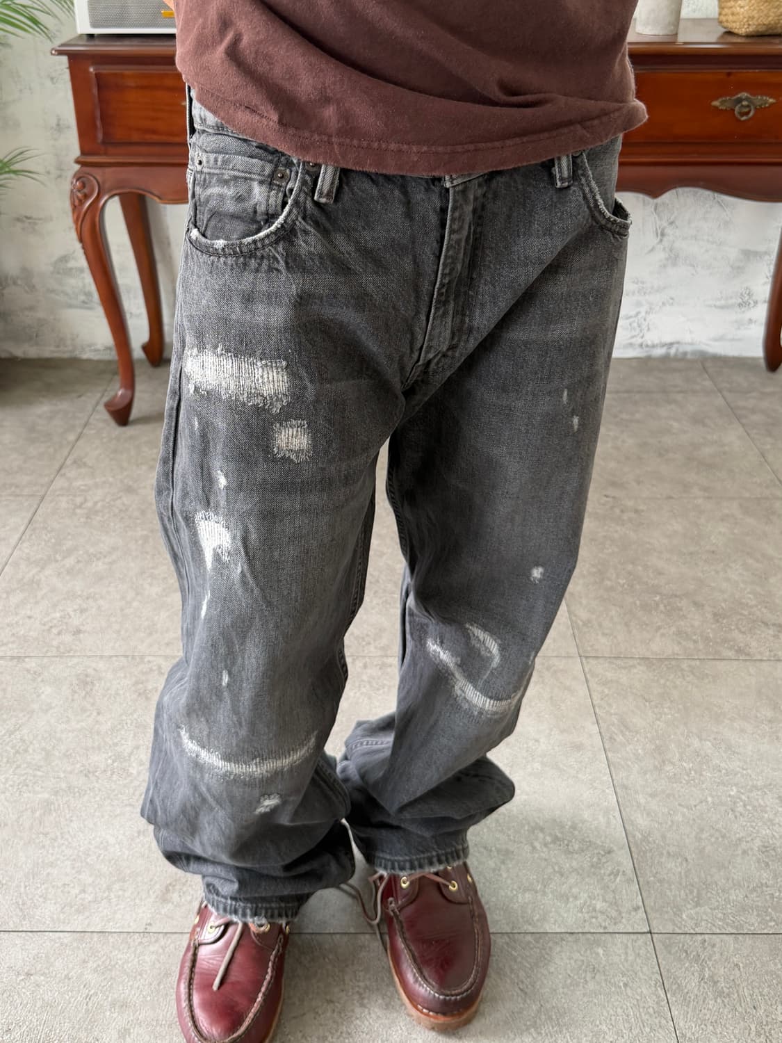 리바이스 569 루즈 스트레이트 블랙 상품이미지10