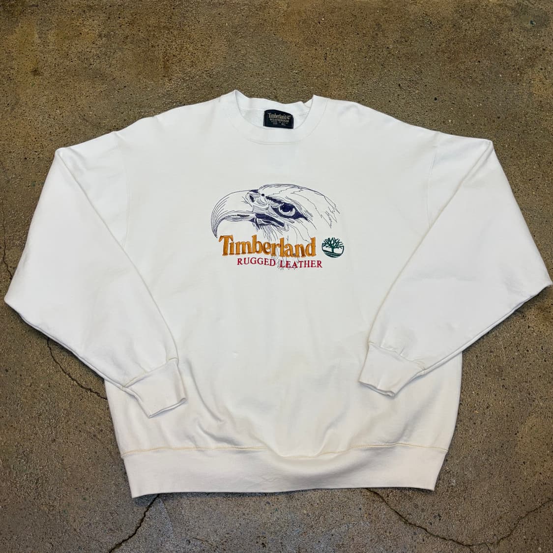 90s Made in USA 미국 빈티지 팀버랜드 이글 맨투맨 상품이미지1