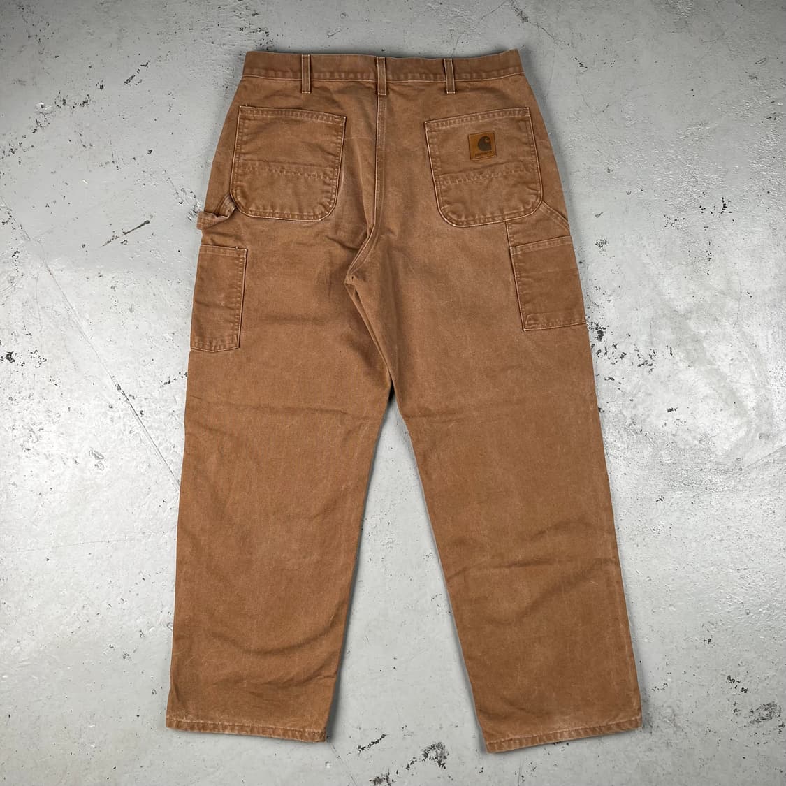 올드 칼하트 싱글니 카펜터 팬츠 B11BRN 상품이미지3