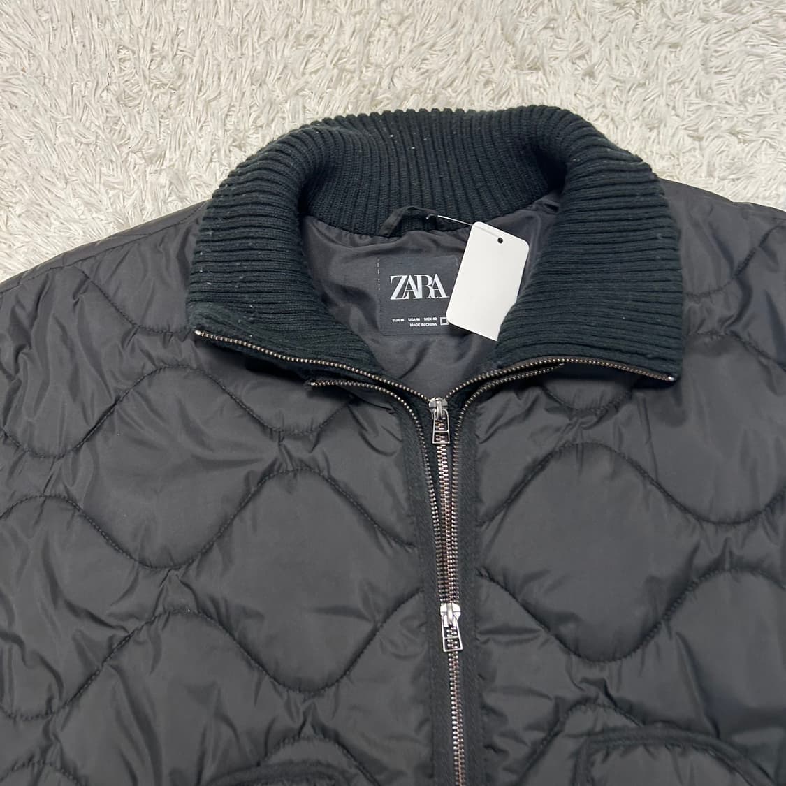 자라 퀼팅패딩 상품이미지2