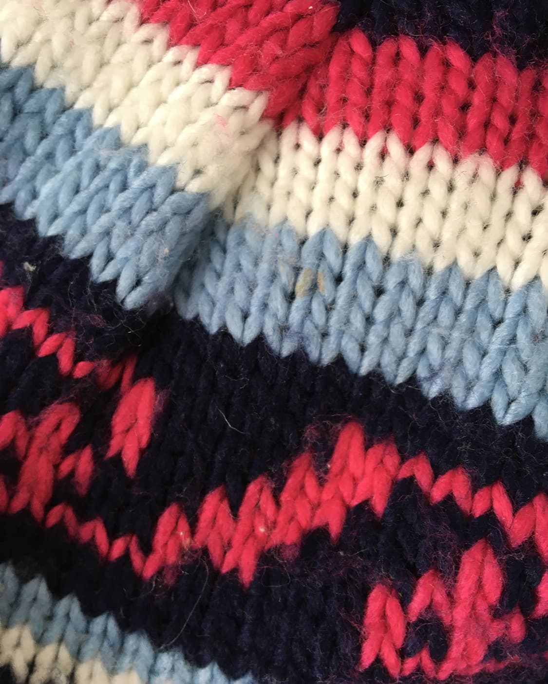  nordic pattern pom knit beanie 상품이미지3