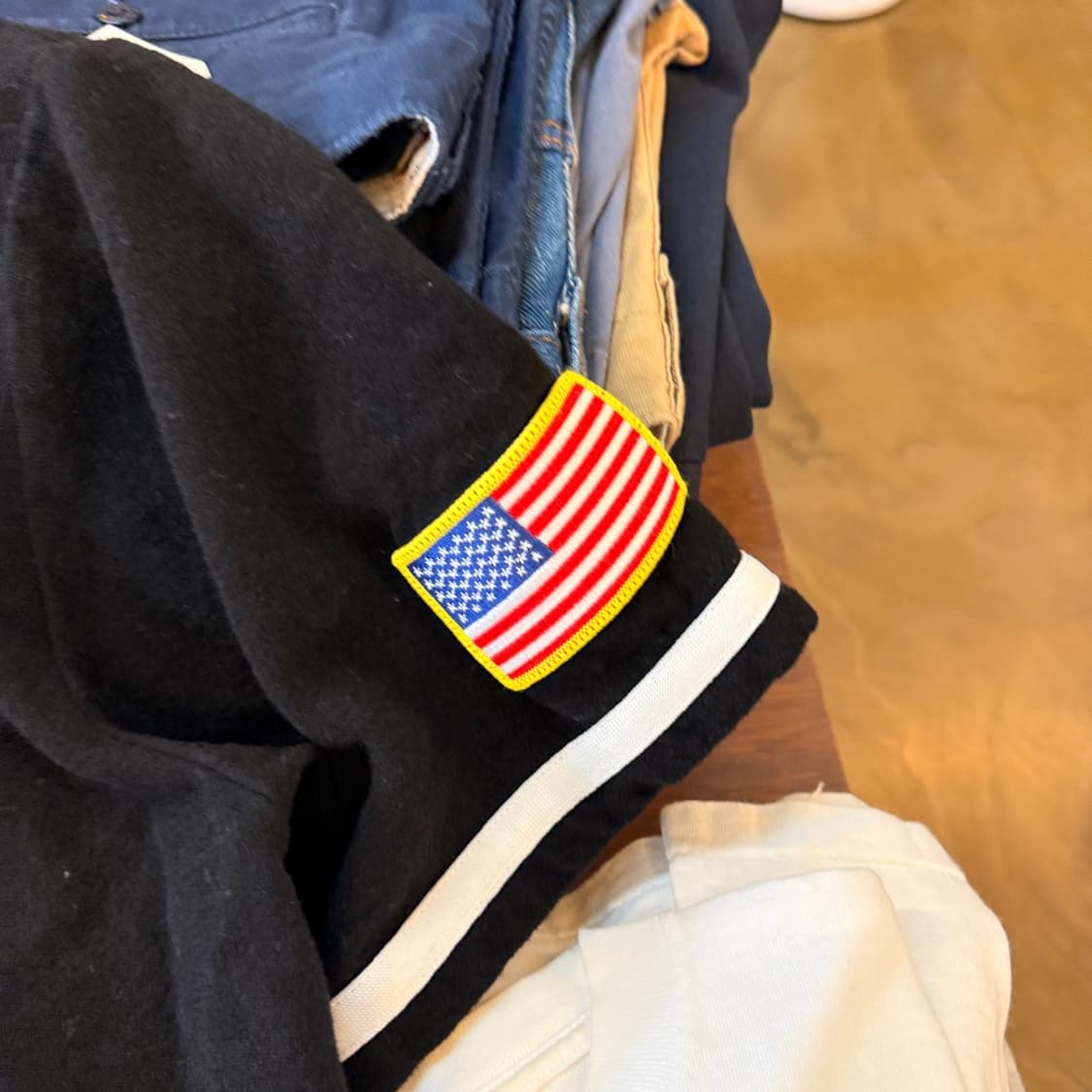  FW23 슈프림 X 미첼 앤 네스 아라빅 로고 베이스볼 져지 XL 상품이미지6