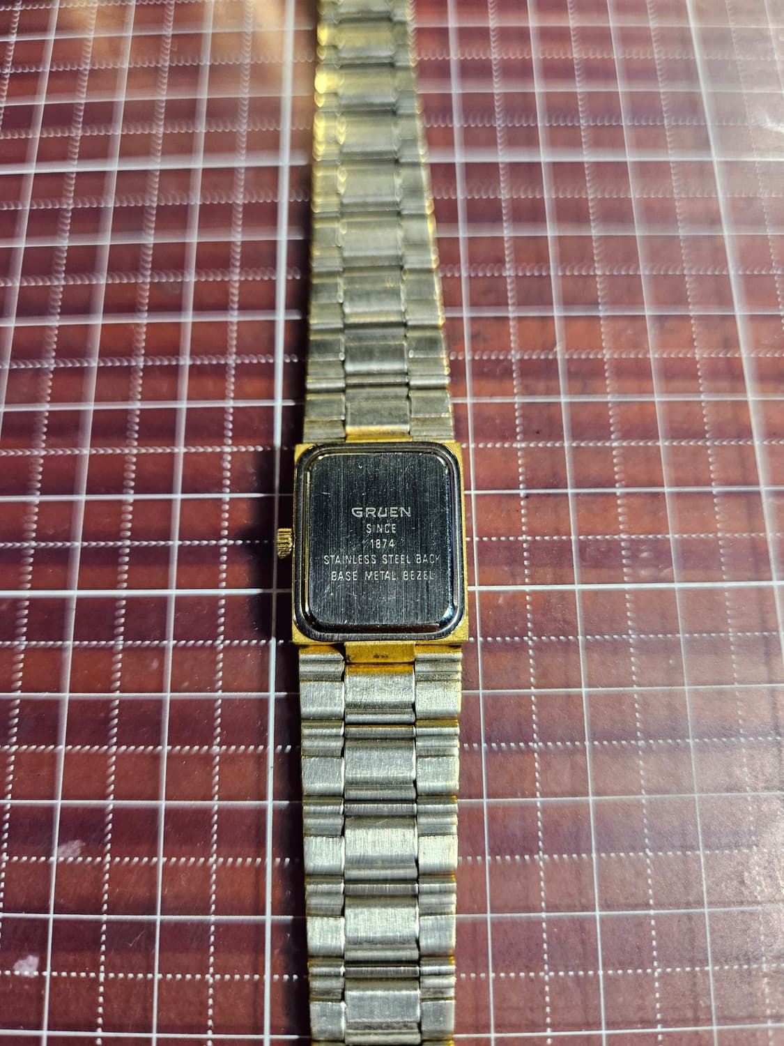 Gruen 그루엔 독일산 여성용 금장 손목시계 상품이미지4