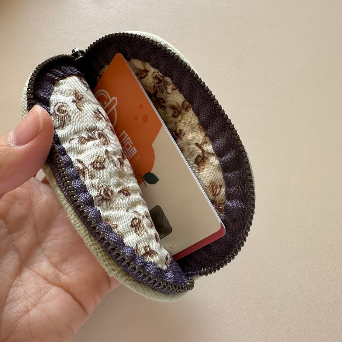 퀼트 카드 지갑 / 핸드메이드  상품이미지6