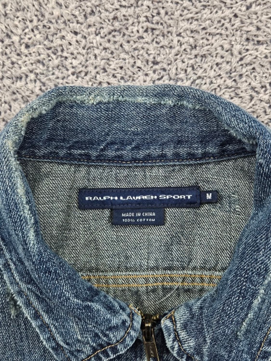 랄프로렌 스포츠 데님 집업 트러커 자켓 ( M ) / 11586 상품이미지6
