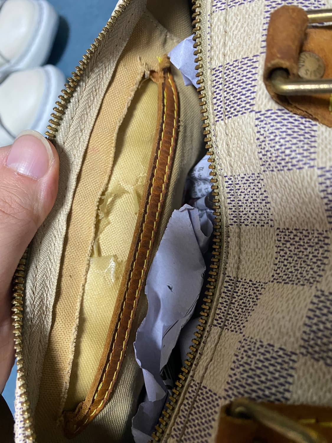 정품 27x19) 루이비통 스피디 토드백 상품이미지9