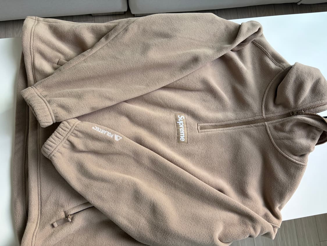 슈프림 폴라텍 페이스마스크 하프 집 후드 스웨트셔츠 토프 - 24FW 상품이미지2