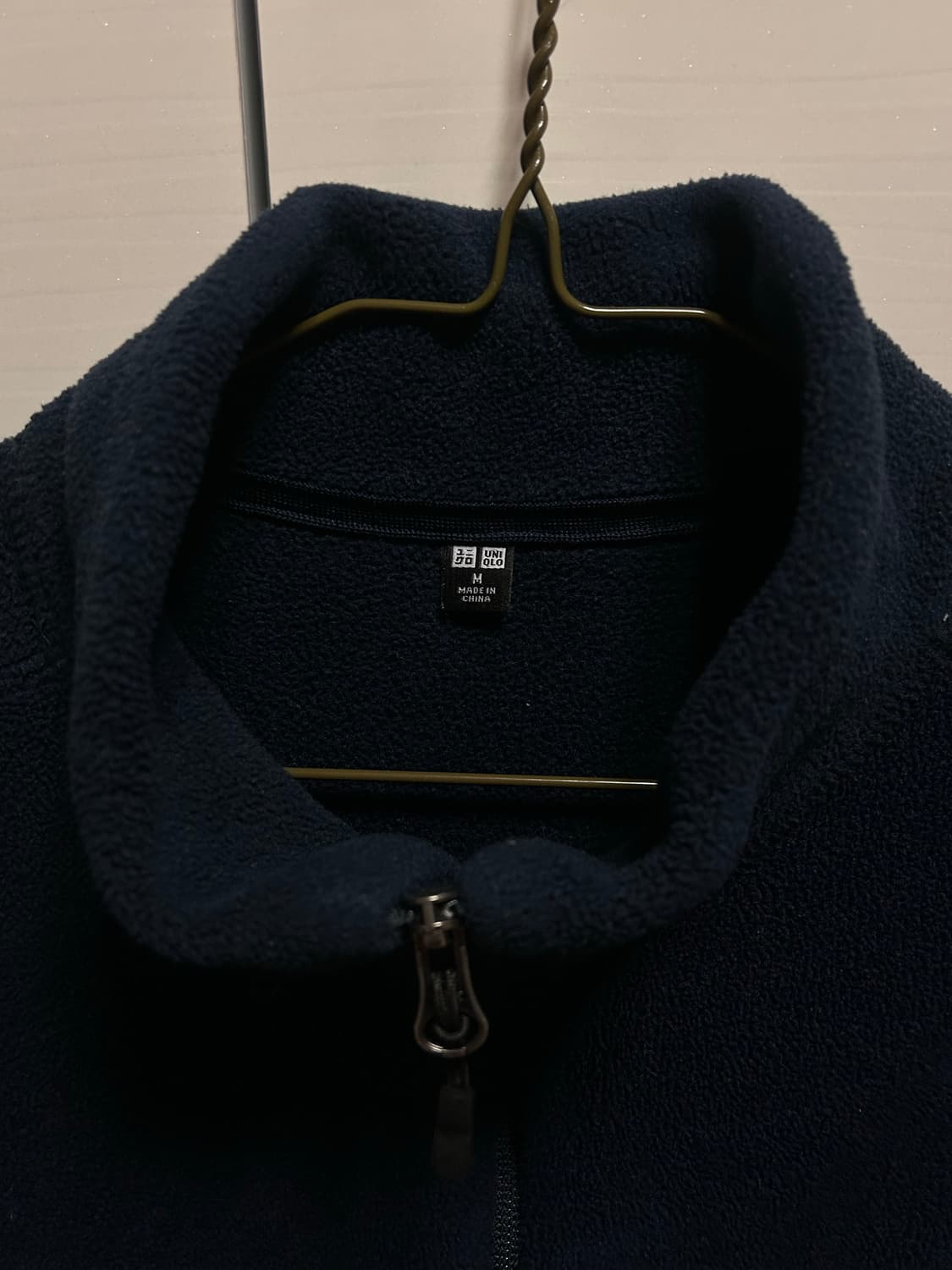 유니클로 플리스 자켓 네이비 m 상품이미지2