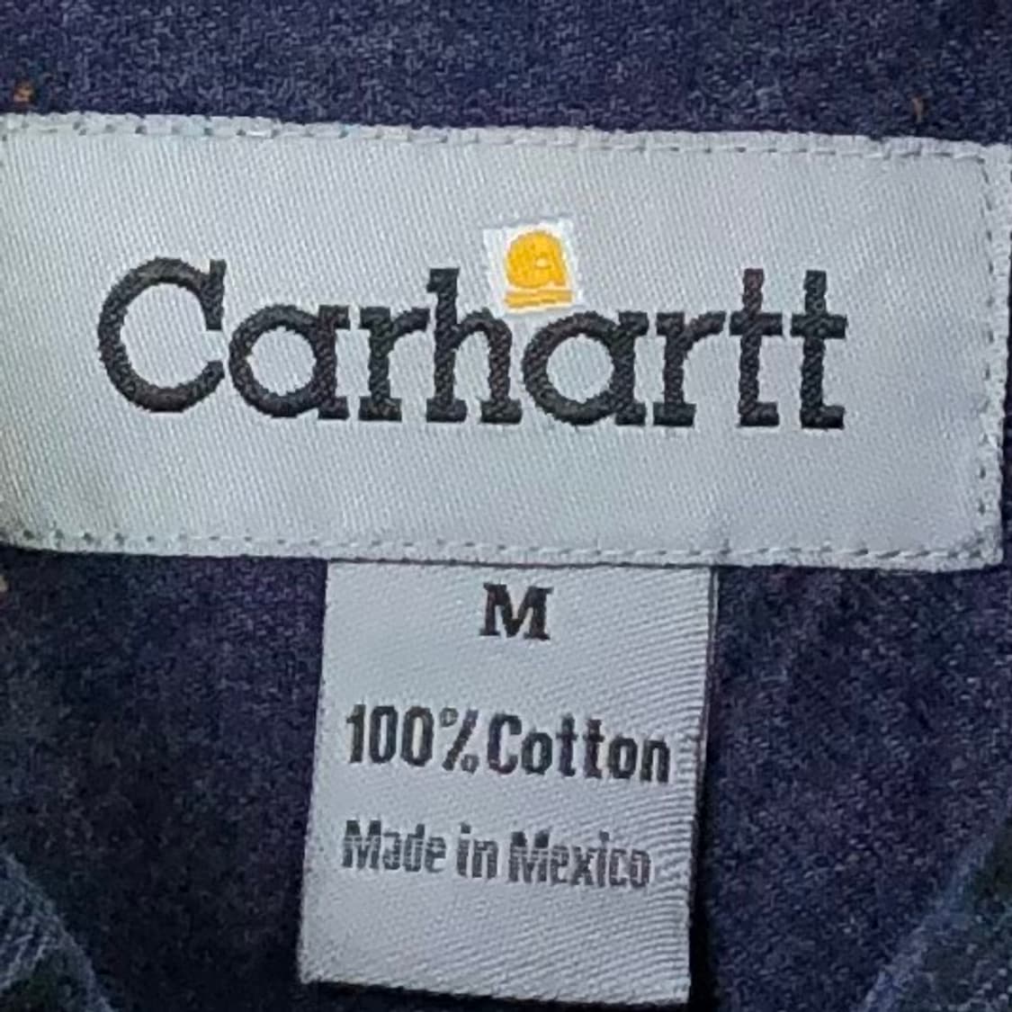 L 칼하트 체크 남방 상품이미지3