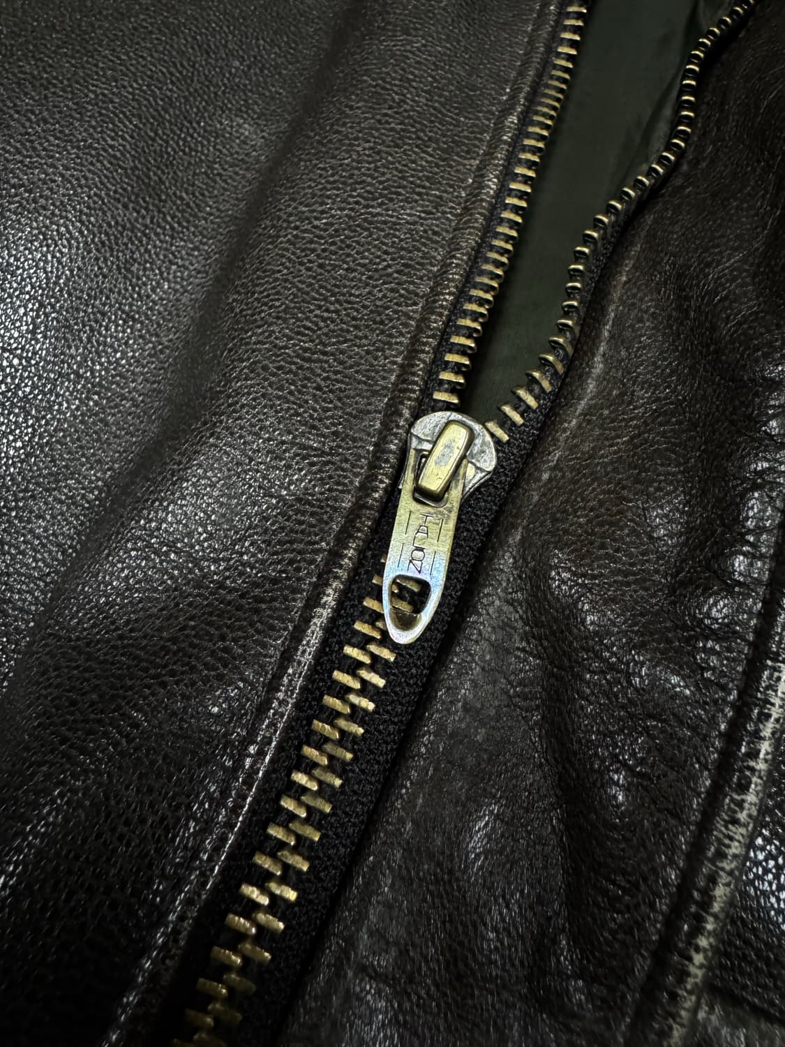 USA made)엘엘빈(llbean) A-2 레더자켓 XL 상품이미지7