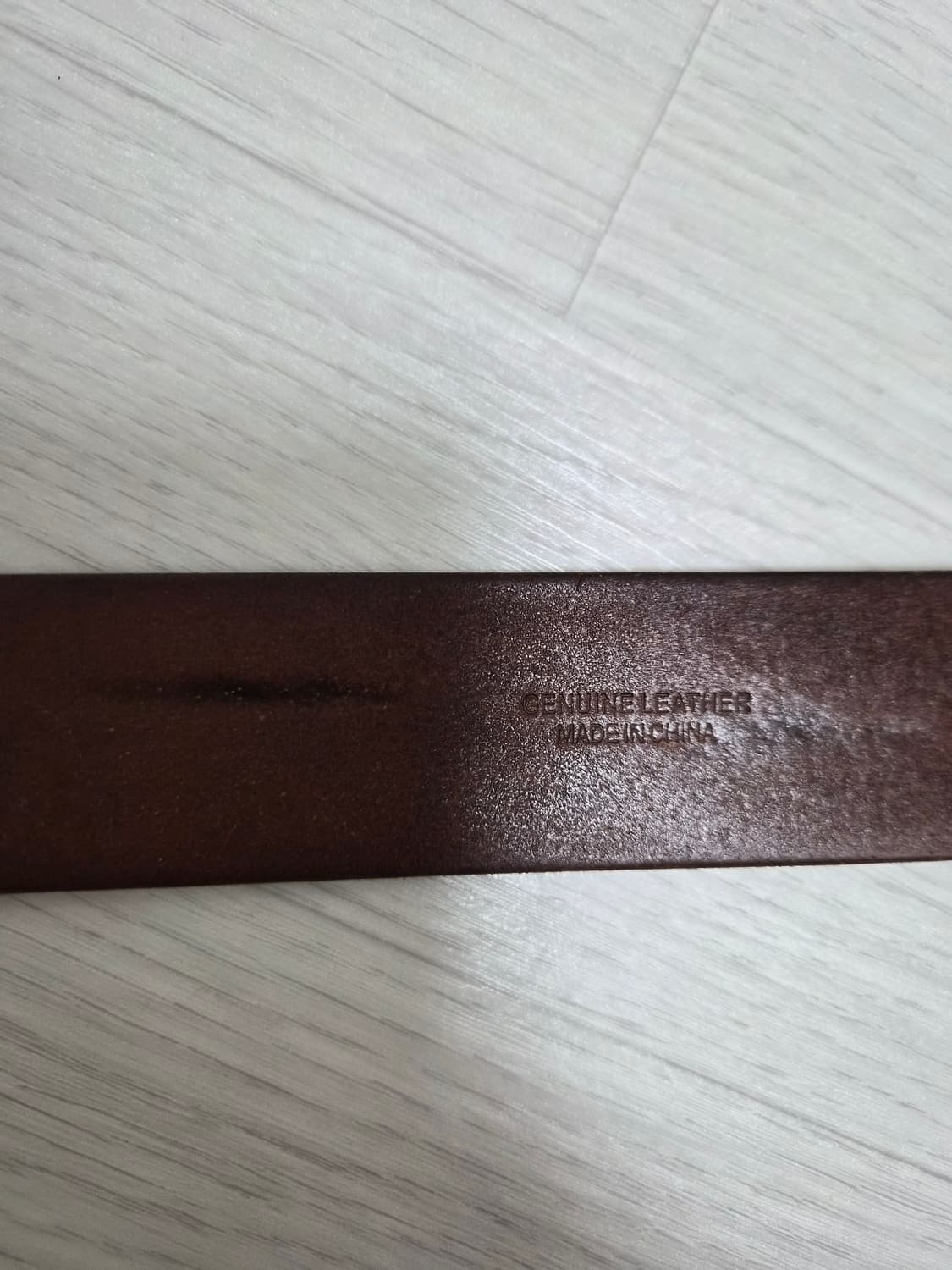 폴로 소가죽 벨트 팝니다 상품이미지5