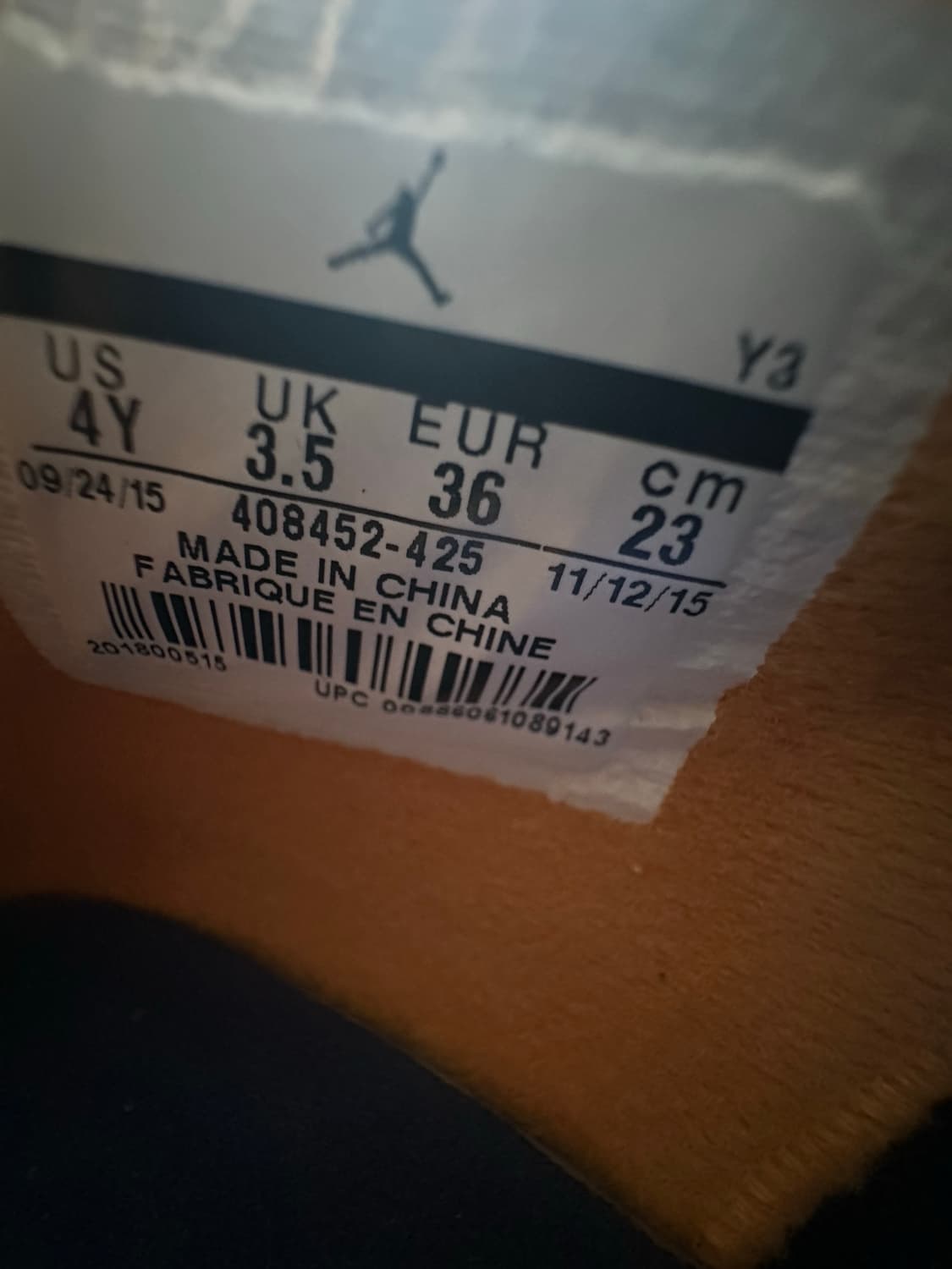 나이키 에어 조던 4 레트로 네이비 230mm 상품이미지7