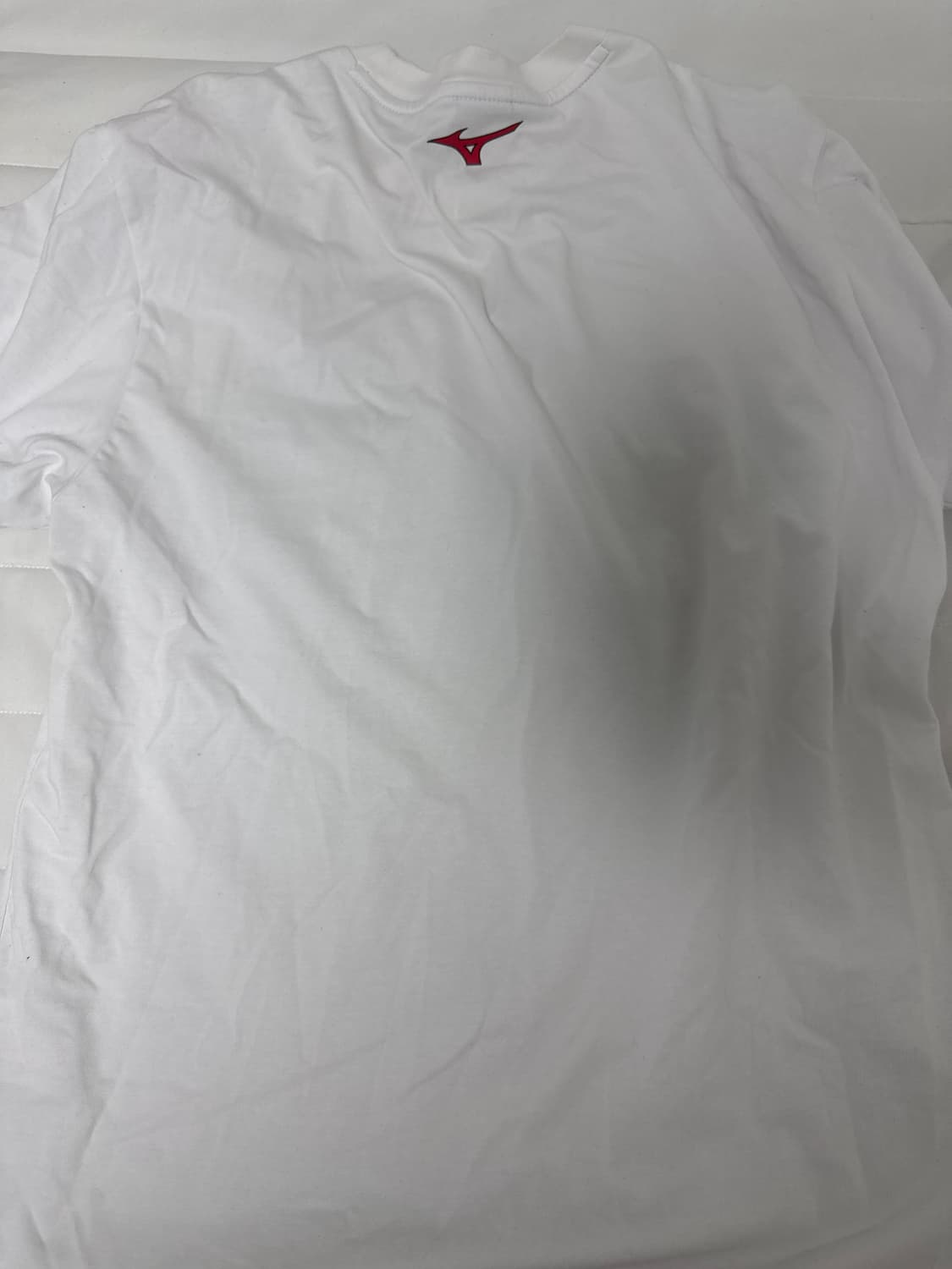 미즈노 화이트 PLAY ALL DAY 반팔티 m 상품이미지3